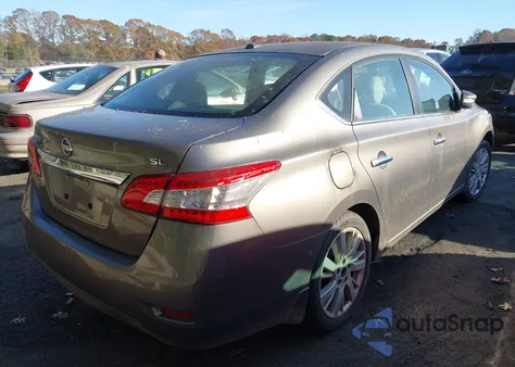 2015 Nissan Sentra Sl from USA, damaged, VIN 3N1AB7AP9FY301631